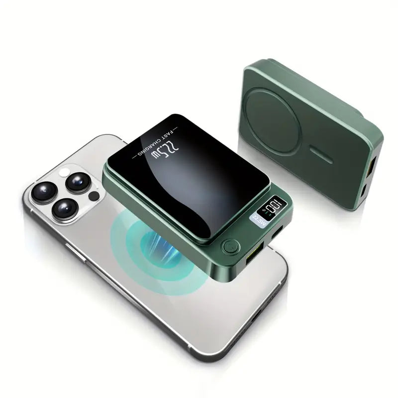 iPhone 5000mAh Magnetic Wireless Power Bank