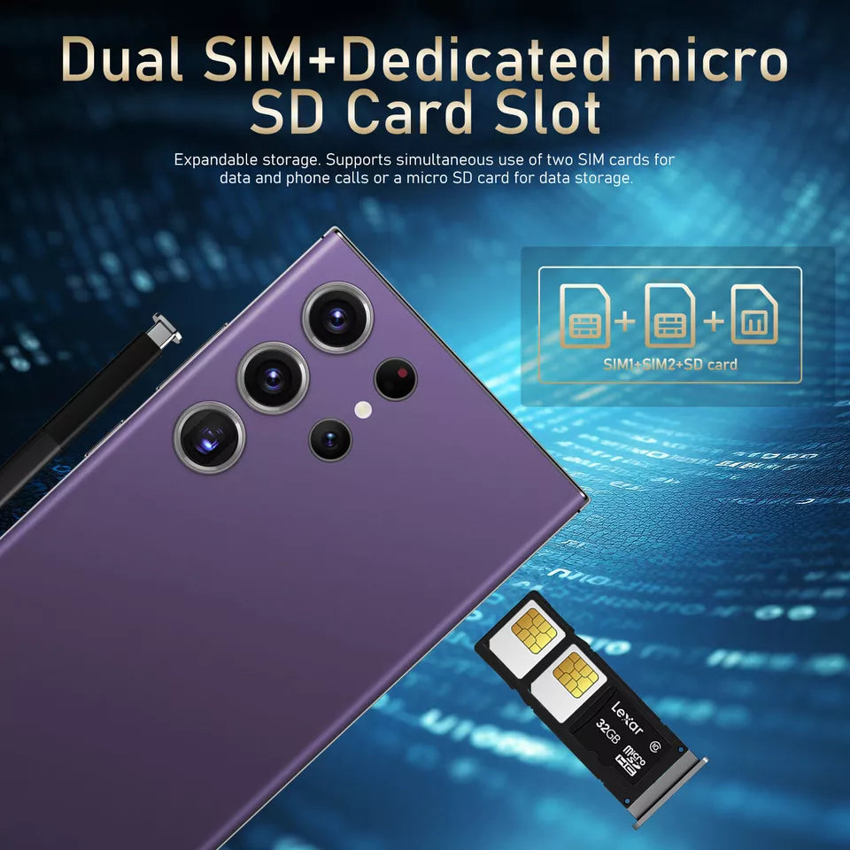 S24 Ultra Android GSM & WCDMA Unlock Smartphone 12GB + 512GB