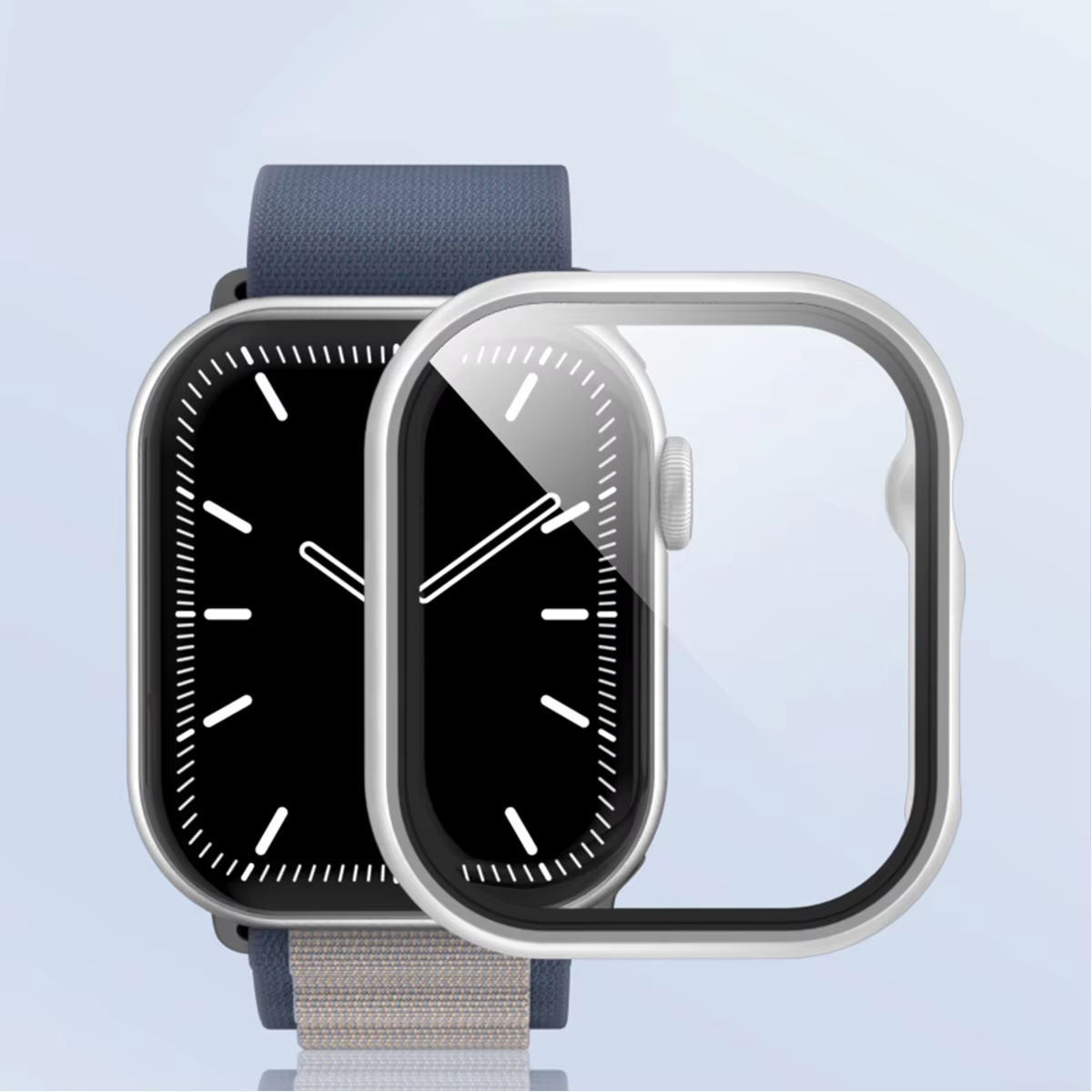 Apple iWatch Tempered Glass + cover