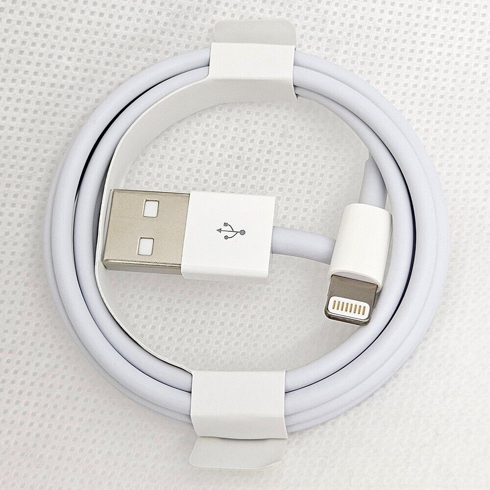 Original APPLE Lightning USB Cable 3.3ft (1M) for IPhone X, 12, 13, 14, PRO MAX