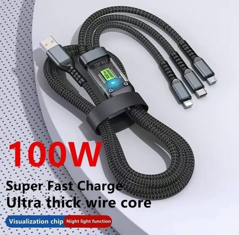 3 in 1 Super Fast Universal USB Cable