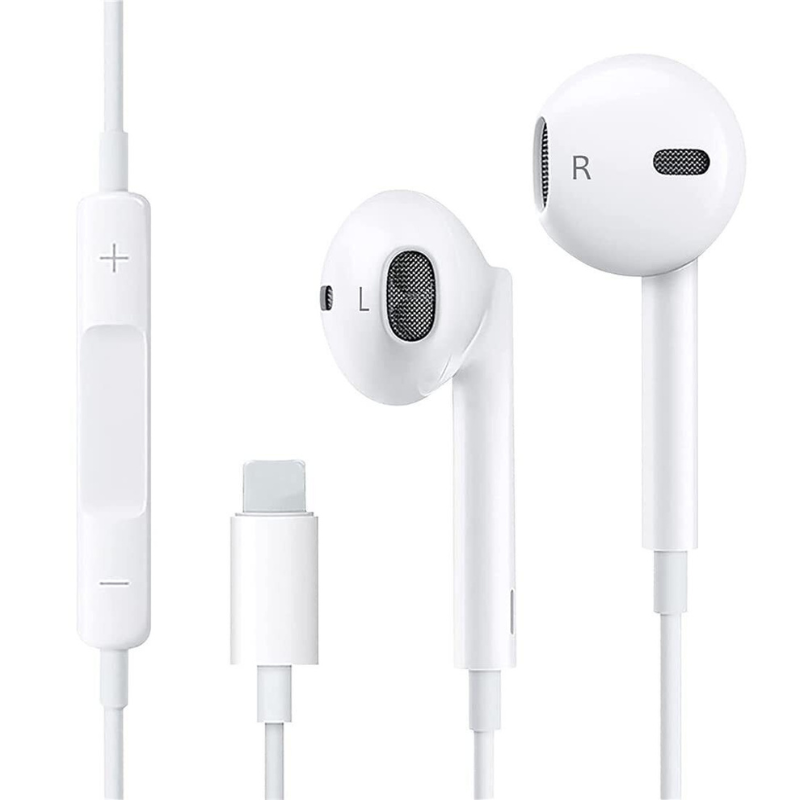 Apple iPhone Pro/14/13/12/11/X Bluetooth Wired Earbuds Headphones